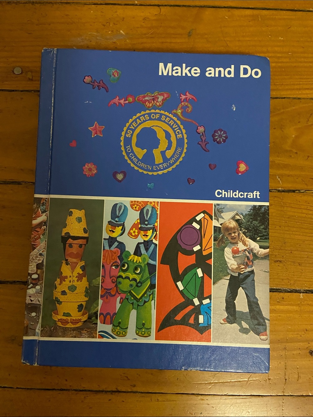 Vintage 80s 1980s CHILDCRAFT craft crafts Art project Arts Make and Do Activity